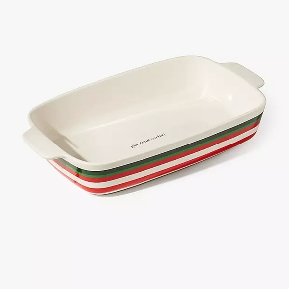 Kate Spade New York Lenox Merry Bright Receive Rectangular Baker Casserole - Picture 4 of 16